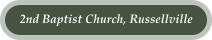 2nd Baptist Church, Russellville